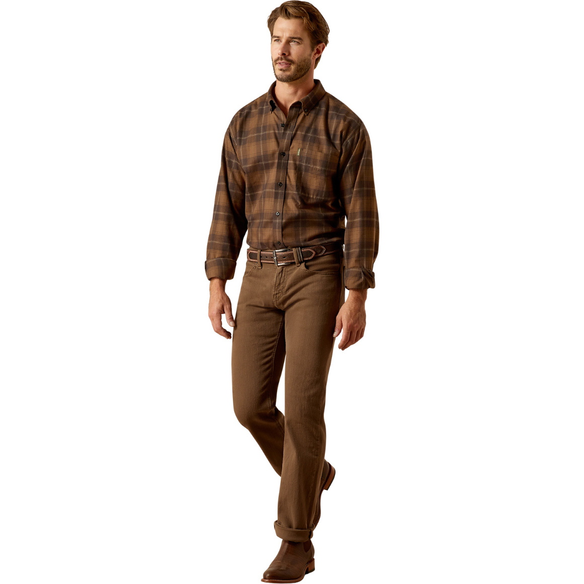 2025 Ariat Herren Clement Hemd 10062685 - Delicioso Plaid